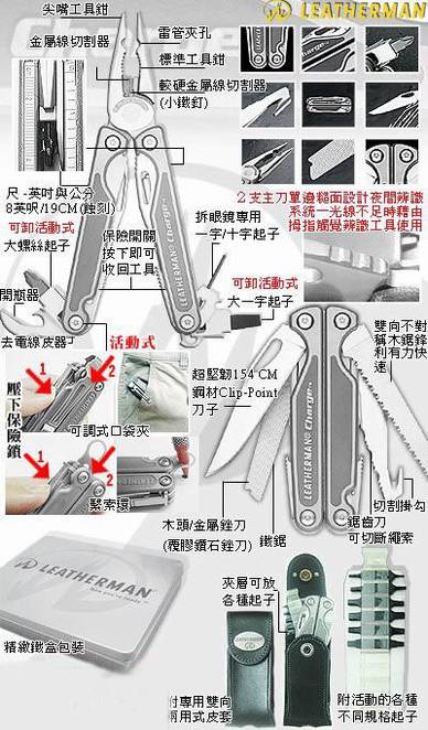 [����]������&nbsp;Leatherman&nbsp;Charge&nbsp;XTi&nbsp;����
