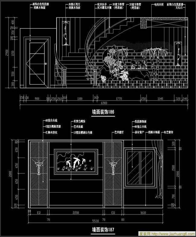 װ�����ʩ��ͼ������¥��CAD-Q34 