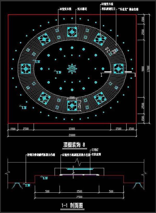 ��װ���CADʩ��ͼ-�컨����CAD-D52
