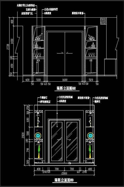 �������ʩ��ͼ-������װ�����CAD-M01