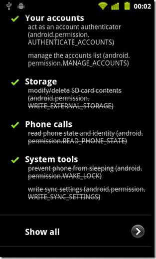 ���������˽�����ֿ���AndroidӦ�õ�Ȩ�޵ķ���
