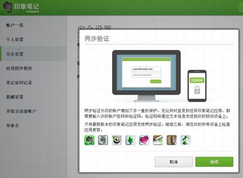 Evernoteȫ������������֤����