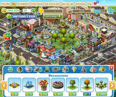 CityVille��Ϸ��ɫ�͹����ؼ�