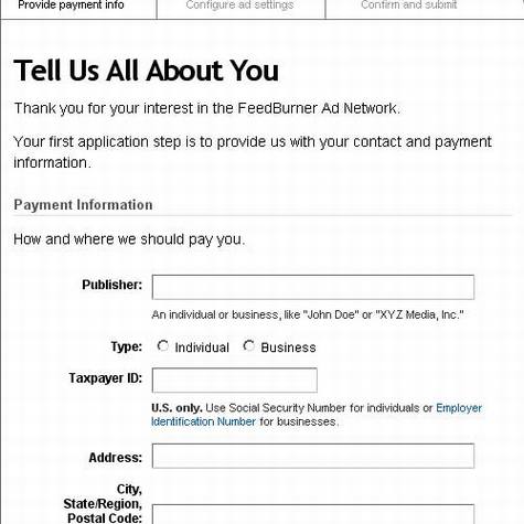 Feedburner Ad Networks����ʹ��ָ��