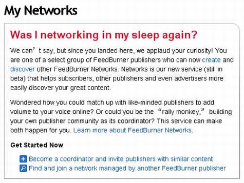 Feedburner Networks���ܽ���