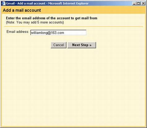 Gmail����Mail Fetcher����