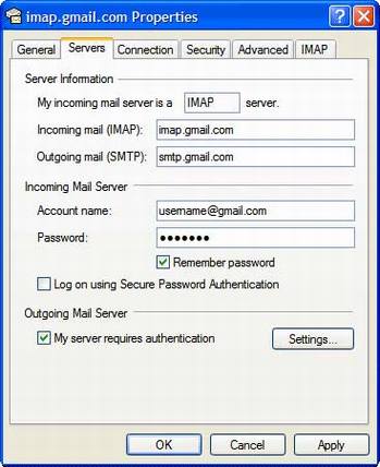 Gmail IMAP��Ӧ�ü���