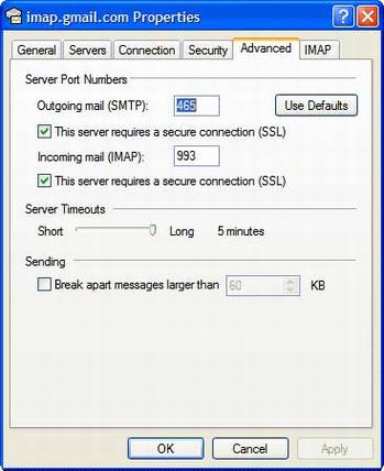 Gmail IMAP��Ӧ�ü���