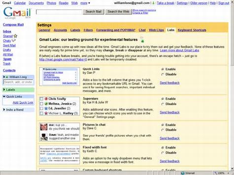 Gmail Labs������