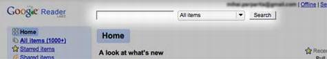 Google Reader�Ķ��������