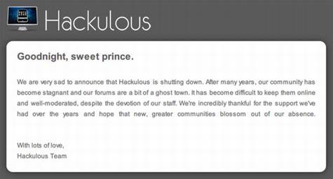 �������ʤ����Hackulous�ر�