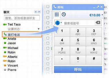 Google Gmail��ȫ�򿪷�����绰