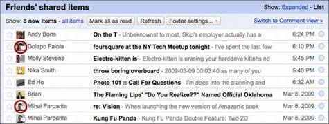 Google Reader֧�����۹���
