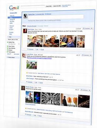Google����Gmail΢����Google Buzz