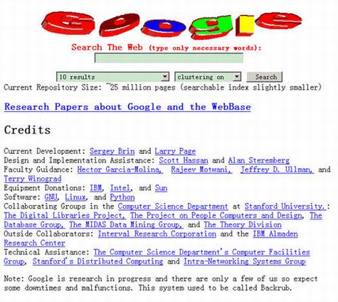 ��Google��ҳ�仯��������ʮ�������¼