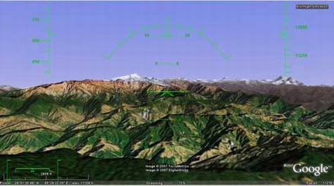 Google Earth�ĸ���ڲʵ�������ģ����Ϸ