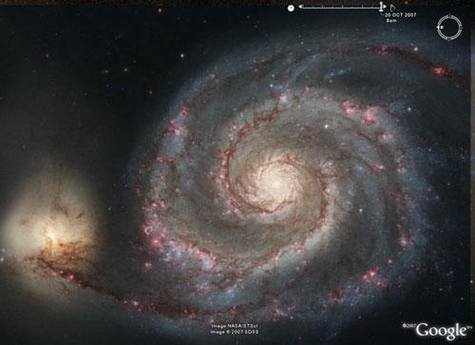Google Sky�ϵ�׳��������Ƭ