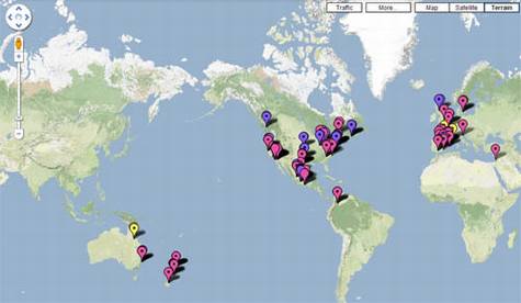Google Maps�µ������в���������ͼ