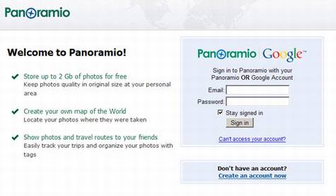 Panoramio���֧��Picasa��������ϴ�