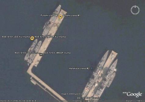 Google Earth�µ��ձ���������
