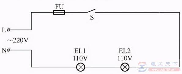 ������������ͬ��110V�׳�ƽ���220V��Դ�ϵĵ�·ͼ
