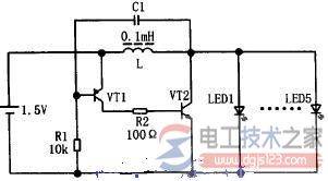 led�ֵ�Ͳ��·ͼ_led���ܵƹ���ԭ��