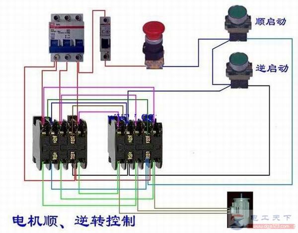 һ������綯������ת�Ŀ��Ƶ�·ͼ�����������⼰�������