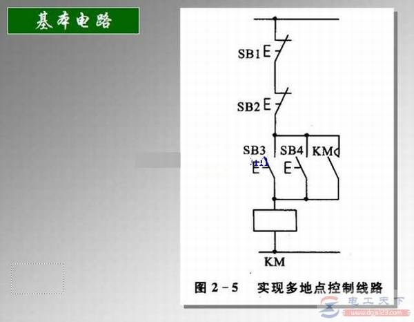 һ������綯���������п��Ƶĵ�·ͼ