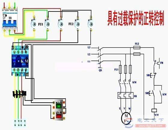 һ������綯�����ر�����ת���Ƶĵ�·ͼ