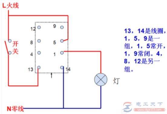 8��dc24v�̵�������ʾ��ͼ��8�ż̵�������ԭ��ͼ