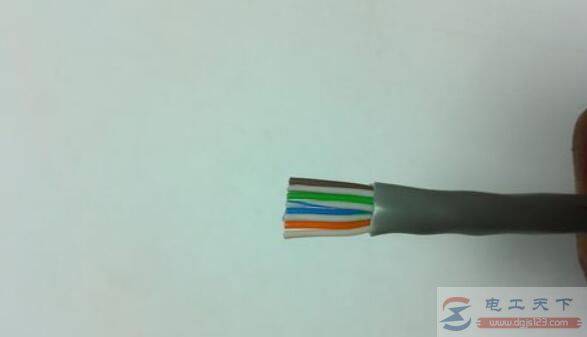 ����ˮ��ͷ��ô�ӣ�T568B����ˮ��ͷ�ӷ�ȫ���̣���ͼ��