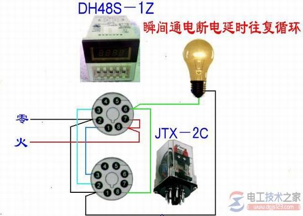 DH48S-1Z˲��ͨ��ϵ���ʱ����ѭ���Ľ���ͼ