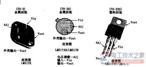�ɵ���ѹ��LM317�ı�����·
