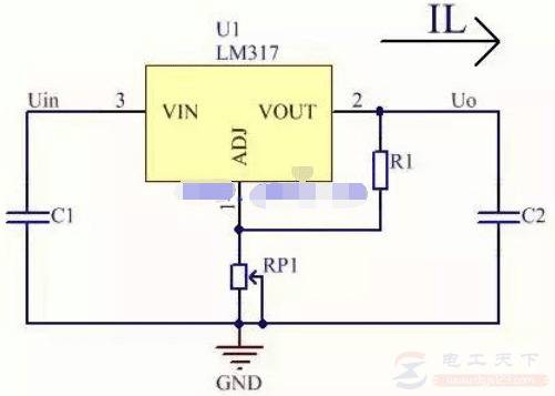�ɵ���ѹ��LM317�Ļ�����·˵��