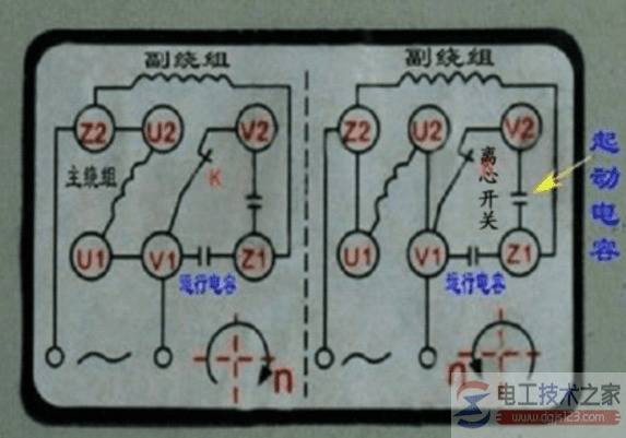 һ���綯������ת������·��ԭ��ͼ����������