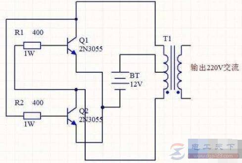 ֱ��12V��ôת��Ϊ����220V��